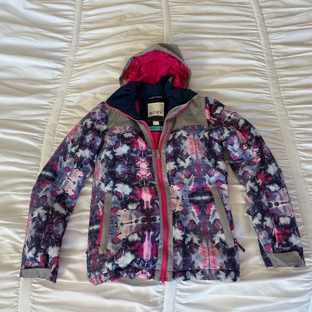 Roxy Ski Snowboard Jacket Girls Youth 12 L